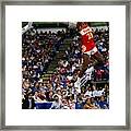 Dominique Wilkins Action Portrait #1 Framed Print