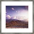 Dramatic Palm Springs Landscape #1 Framed Print