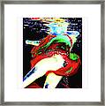 Escaping The Scarf #1 Framed Print