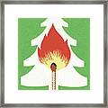 Forest Fire #1 Framed Print