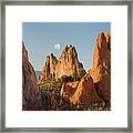 Garden Of The Gods, Colorado Springs, Co #1 Framed Print