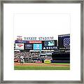 Houston Astros V New York Yankees #1 Framed Print