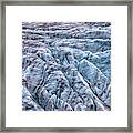 Iceland Glacier Framed Print