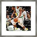 Indiana Pacers V Boston Celtics Framed Print