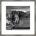 Irving Berlin Standing In Front #1 Framed Print