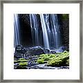 Japanese Waterfall #1 Framed Print