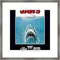 Jaws -1975-. #1 Framed Print