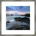 Kiholo Bay Sunset #1 Framed Print