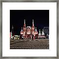 Kremlin And Red Square, Moscow, Russia #1 Framed Print