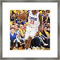 La Clippers V Golden State Warriors - Framed Print