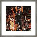 La Clippers V Miami Heat #1 Framed Print