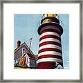 Lighthouse Keeper #1 Framed Print