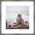 Lily On The Riviera #1 Framed Print