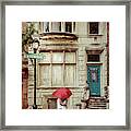 Love On The Square Framed Print