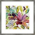 Lyrical Garden I #1 Framed Print