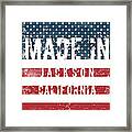 Made In Jackson, California #1 Framed Print