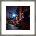 Manhattan Bridge #1 Framed Print