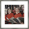 Mass For Four Voices #1 Framed Print