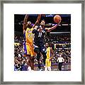 Memphis Grizzlies V Los Angeles Lakers #1 Framed Print
