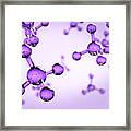 Methane Molecules #1 Framed Print