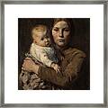 Mother And Child #1 Framed Print