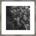 Mother And Child #1 Framed Print