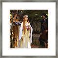 My Fair Lady By Edmund Leighton Framed Print