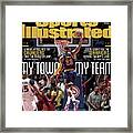 My Town, My Team Lebron James And The Cavaliers Take The Sports Illustrated Cover #1 Framed Print