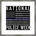 National Police Week #1 Framed Print