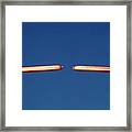 Necking In Copper Wire #1 Framed Print