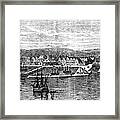 New York In The Middle Of The 18th #1 Framed Print