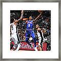 New York Knicks V San Antonio Spurs Framed Print