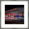 Night Bus #1 Framed Print