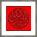 Oreo Redux Red 2 Framed Print