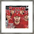 Philladelphia Phillies Starting Five, 2011 Mlb Baseball Sports Illustrated Cover #1 Framed Print