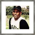 Pittsburgh Pirates Outfielder Roberto #1 Framed Print
