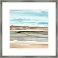 Plein Air Riverscape I #1 Framed Print