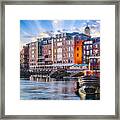 Portsmouth, New Hampshire, Usa Town #1 Framed Print