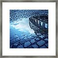 Rome Water Reflections The Colosseum #1 Framed Print