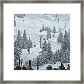 Skiing In Vail #1 Framed Print
