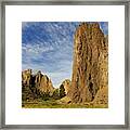 Smith Rock Landscape #1 Framed Print