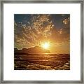 Sunset In Phiphi Island, Thailand #1 Framed Print