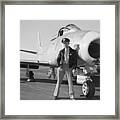 Supersonic Jet Pilot Charles Yeager #1 Framed Print