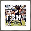 Tebow Amazing, Incredible, Phenomenal, Incomprehensible Sports Illustrated Cover #1 Framed Print