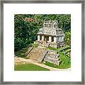 Temple Of The Sun, Ancient Mayan City #1 Framed Print