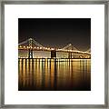 The Bay Bridge - San Francisco #1 Framed Print