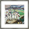 The Brooklyn Dodgers In Ebbets Field #1 Framed Print