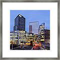 The La Defense Business District Of #1 Framed Print