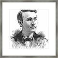 Thomas Alva Edison, American Inventor #1 Framed Print