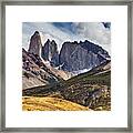 Torres Del Paine National Park #1 Framed Print